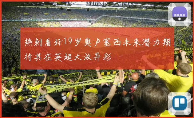 热刺看好19岁奥卢塞西未来潜力期待其在英超大放异彩